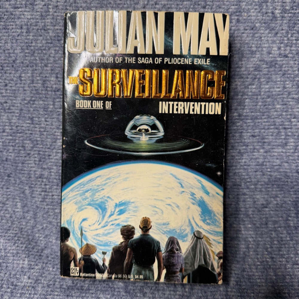 The Surveillance Book One of Intervention Julian May Sci-Fi Paperback 1987